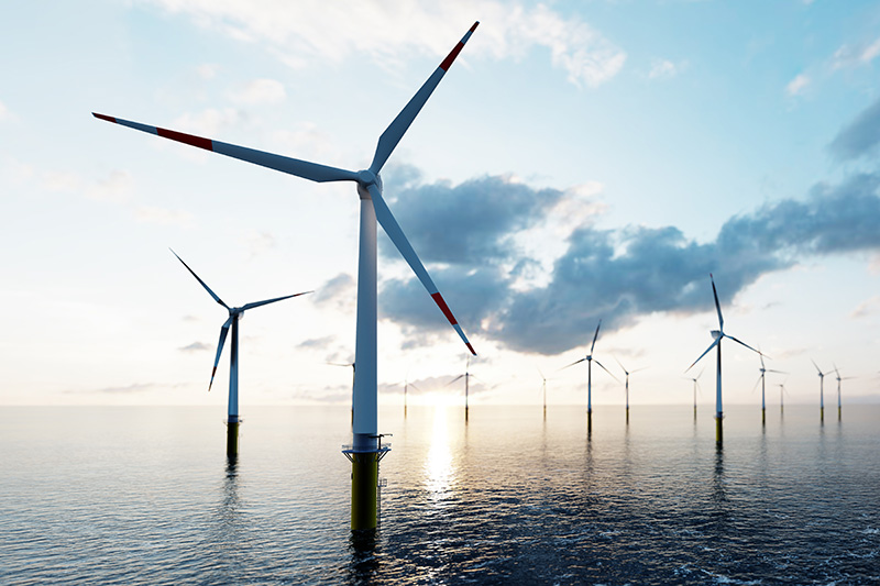 Sustainable Material and Process Development for Large Offshore Wind Blade Spar Caps