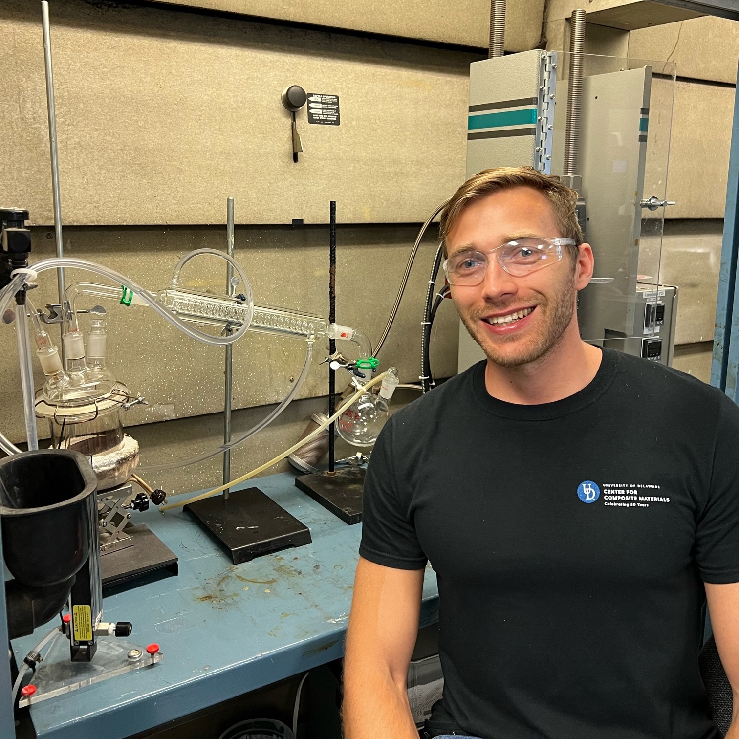 During his doctoral studies at Montanuniversität Leoben in Austria, Markus Schwaiger spent six months at CCM researching the recycling of carbon fiber-reinforced polymer composites.