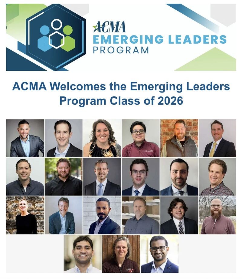 ACMA Emerging Leaders Collage of cohort of the 2026 class