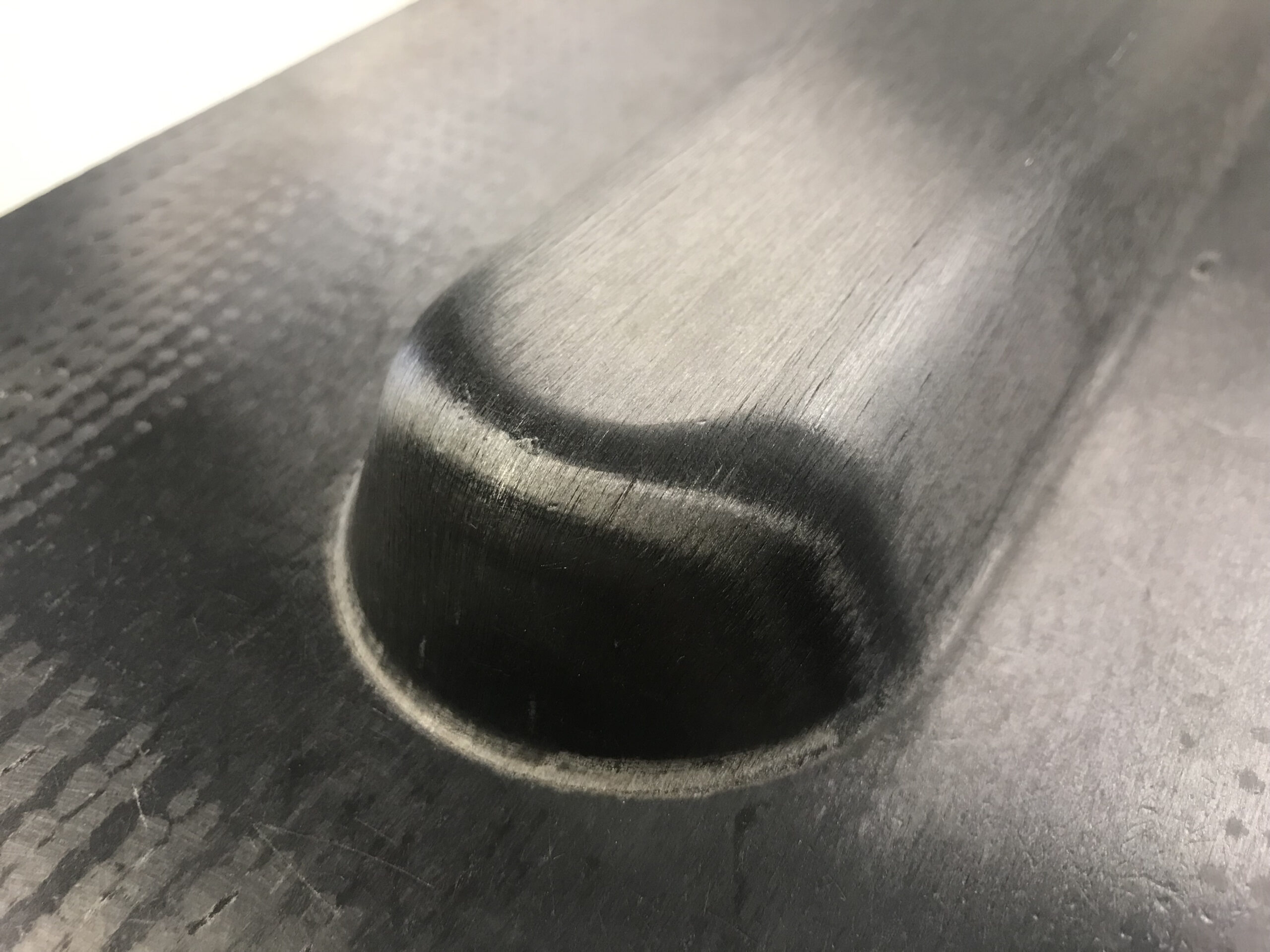 CCM researchers developed TuFF, a high-performance composite material that can be stamped into complex shapes, just like sheet metal can be stamped, in less than one minute.