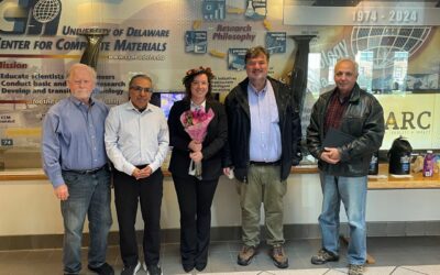 UD Center For Composite Materials proudly celebrates Dr. Tania Lavaggi on the successful defense of her doctoral dissertation