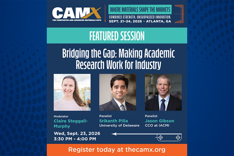 Pilla presents at CAMX 2026
